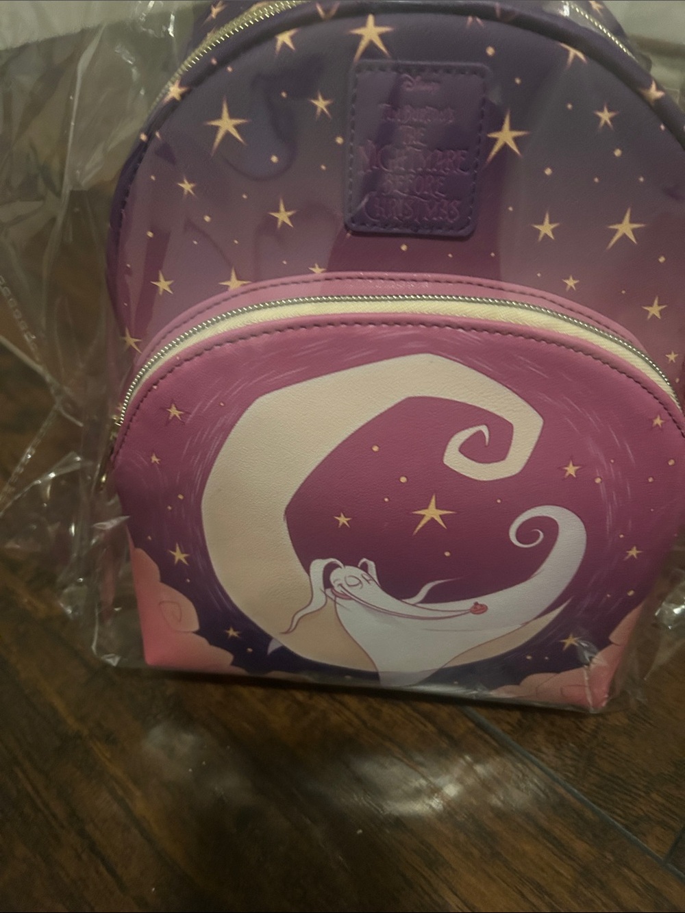 Disney Purple and Pink The Nightmare Before Christmas Mini Backpack